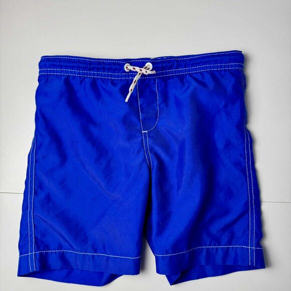 Lands’ End Boys Swim Trunks – Blue – Size M (5–6) - Picture 1 of 7